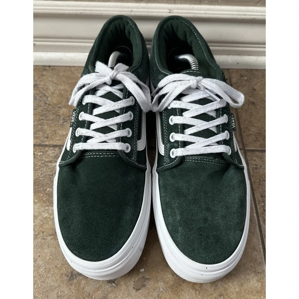 Vans Chukka Low Sidestripe Men's Green Size 13